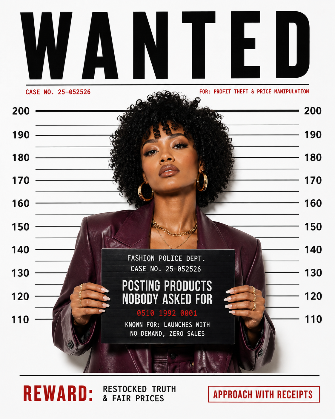 Wanted poster — Posting Products Nobody Asked For